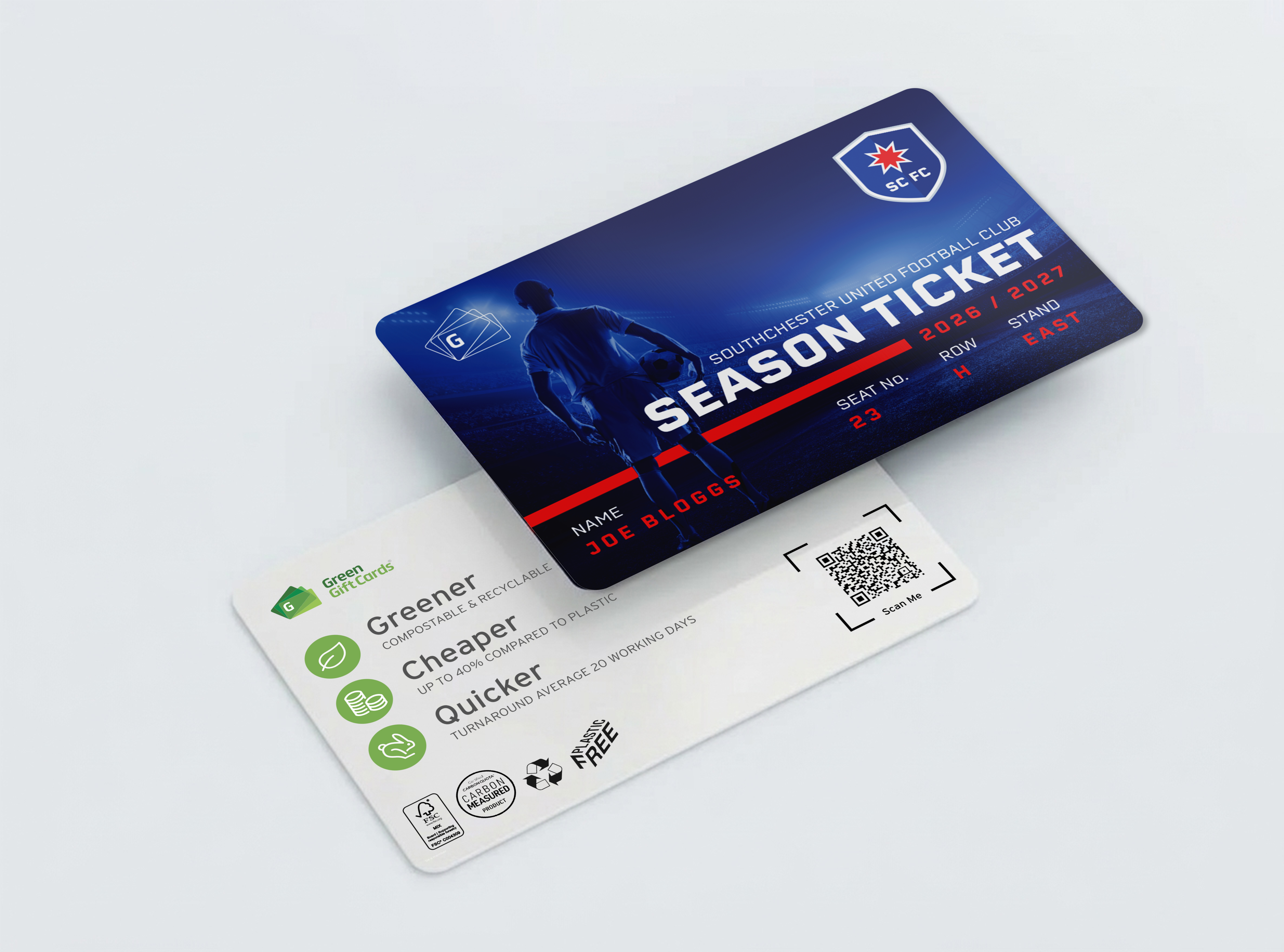 GGC Sustainable Membership Card Features